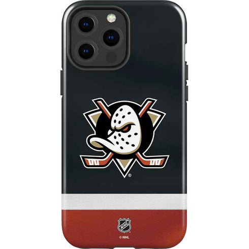 NHL Anaheim Ducks Jersey iPhone 15 Pro Max Impact Case